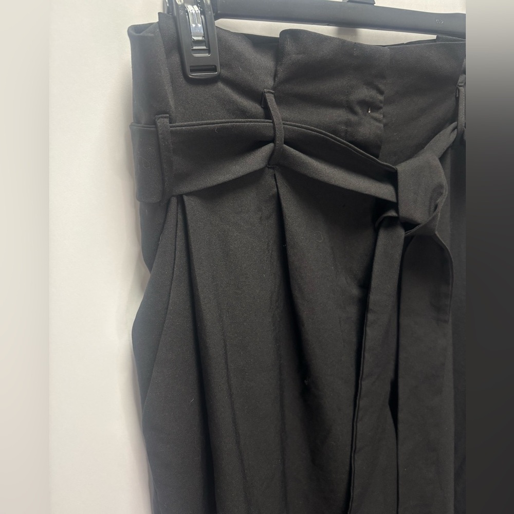 Molly Green Tie-Waist Dress Pants Black Size Large - Picture 2 of 4